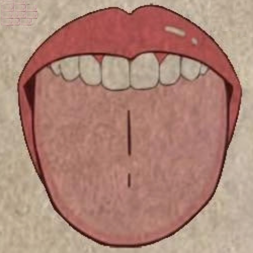 嫩舌示意圖